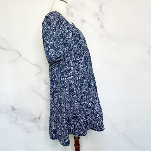 Madewell Blue Floral Dress - Picture 9 of 15